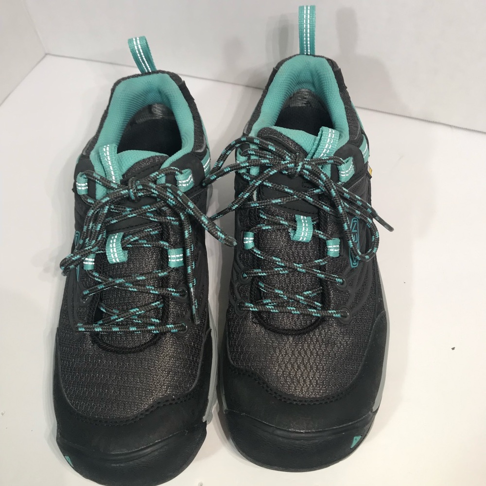 KEEN Hiking Black/Gray/Teal Waterproof Shoes